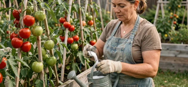 Comment utiliser le bicarbonate de soude pour l’arrosage et la santé des tomates Comment utiliser le bicarbonate de soude pour l’arrosage et la santé des tomates